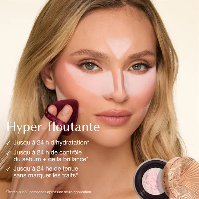 CHARLOTTE TILBURY - Airbrush Flawless Blur Loose Powder - Brightening Pink (15 g)