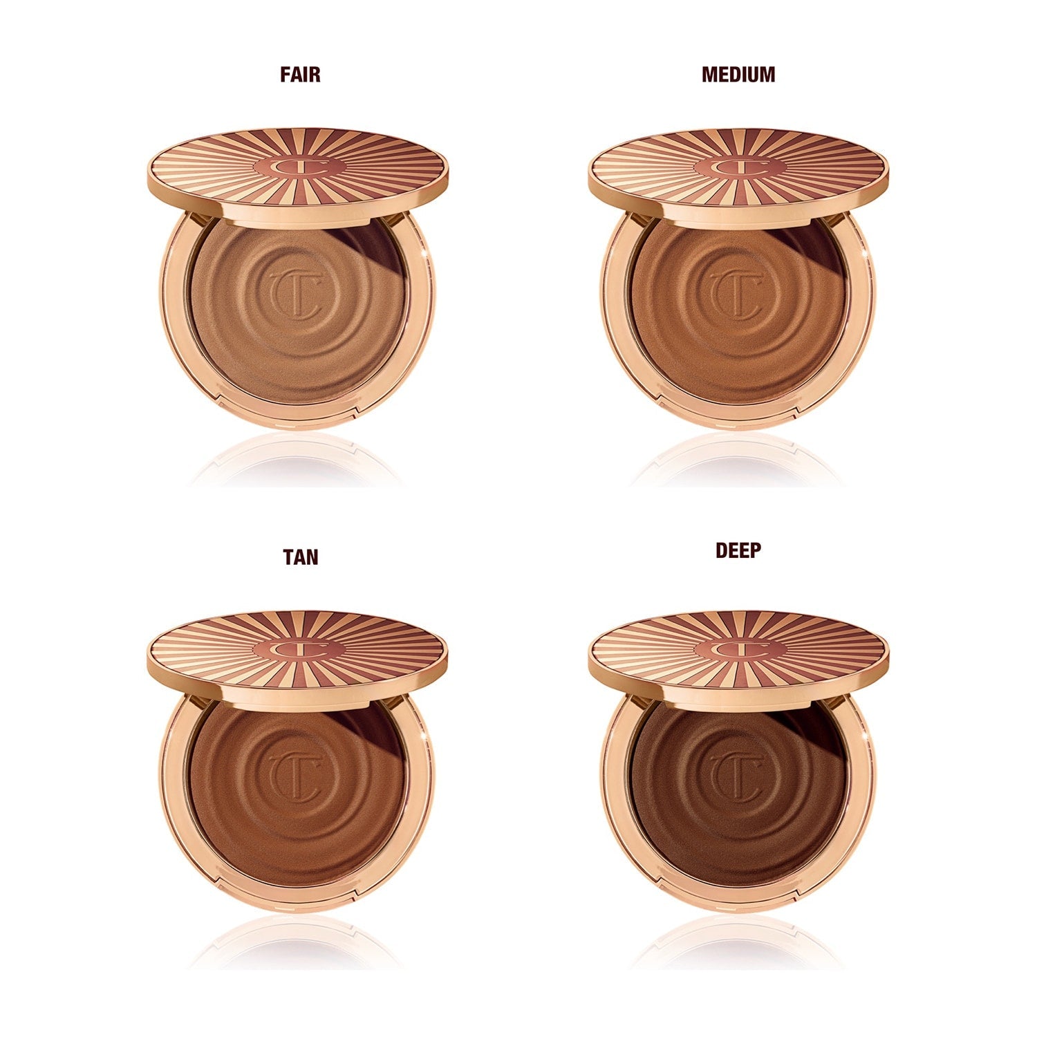 CHARLOTTE TILBURY - Beautiful Skin Sun-kissed Glow Bronzer - réf 4 Deep