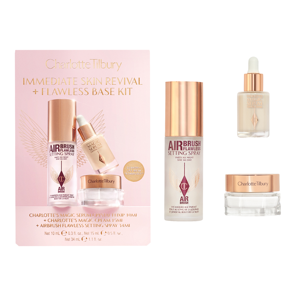 CHARLOTTE TILBURY - Immediate Skin Revival + Flawless Base Kit - Coffret Visage