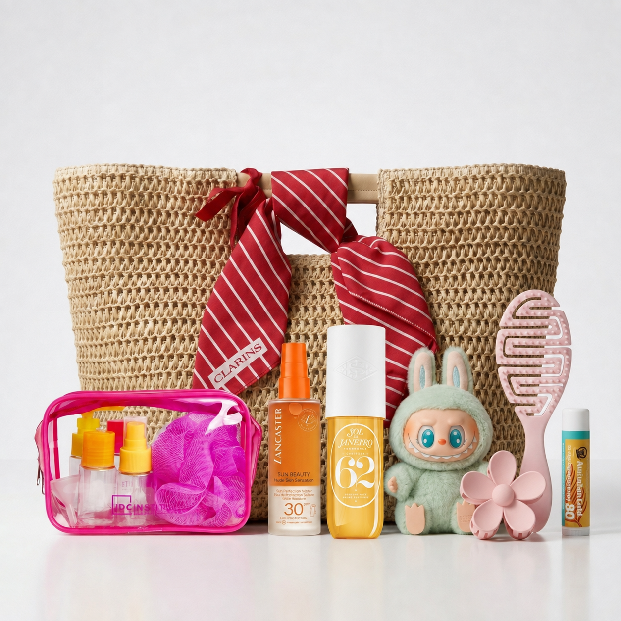 CLARINS - Summer Essentials Bundel ( 8pcs )