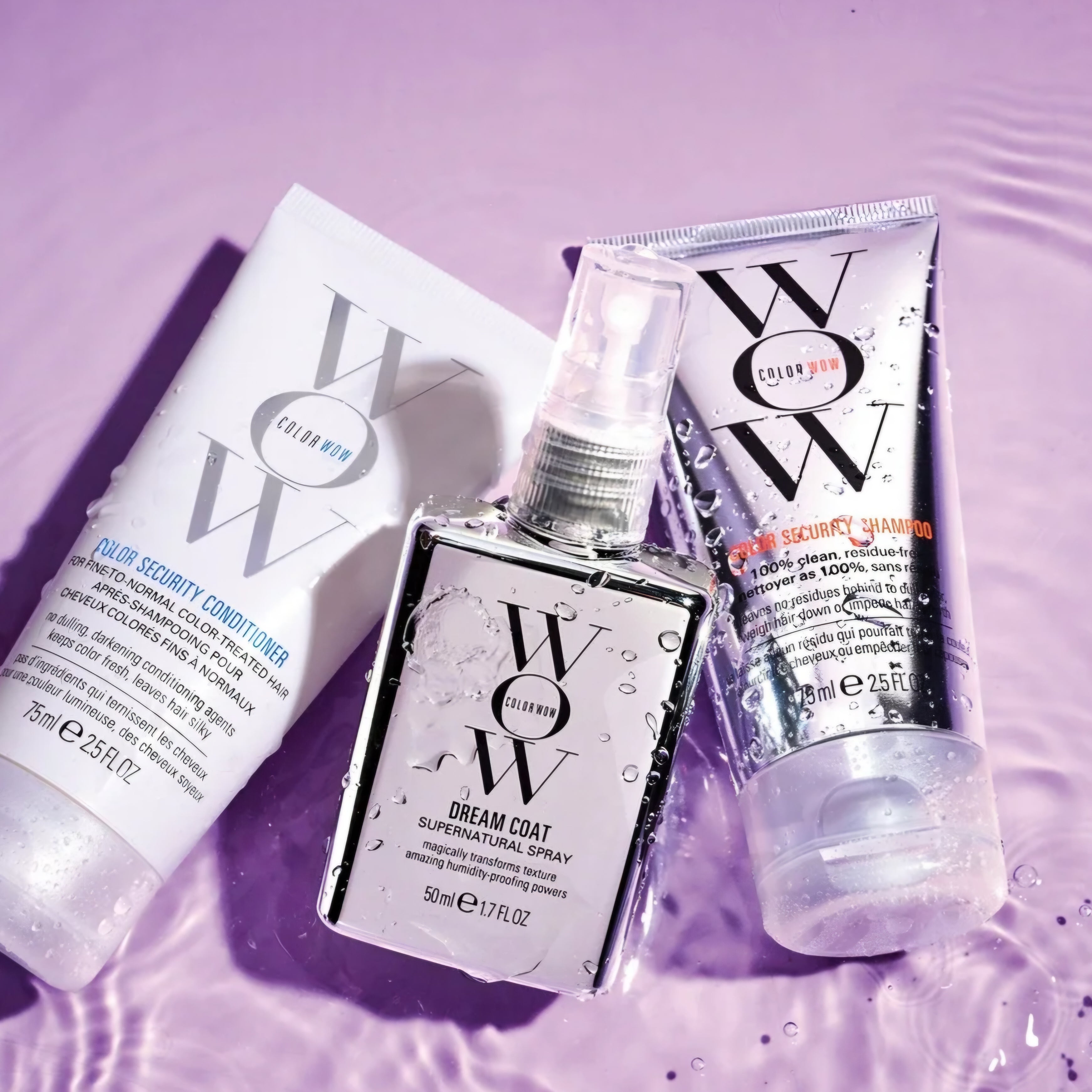 COLOR WOW - Dream Smooth Travel Kit ( 3pcs)