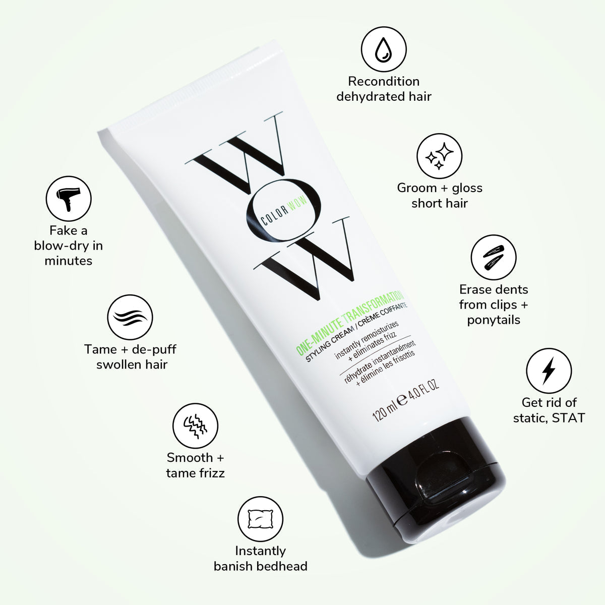 COLOR WOW - One Minute Transformation Styling Cream - 120ml