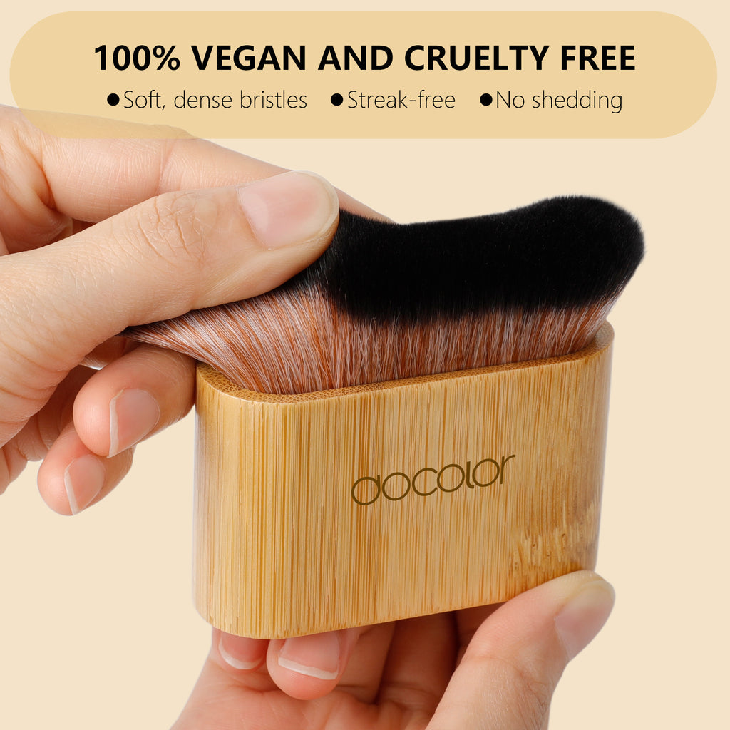 DOCOLOR - Bamboo Handle Body Makeup Brush