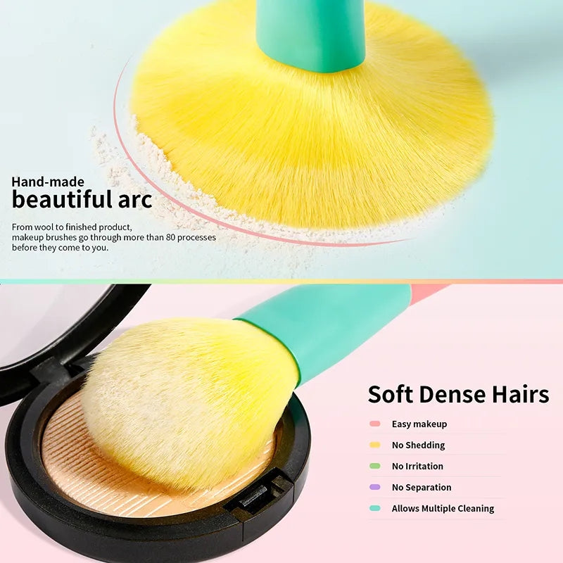 DOCOLOR - Set Pro Brush Colored (15pièces)