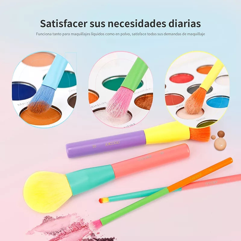 DOCOLOR - Set Pro Brush Colored (15pièces)