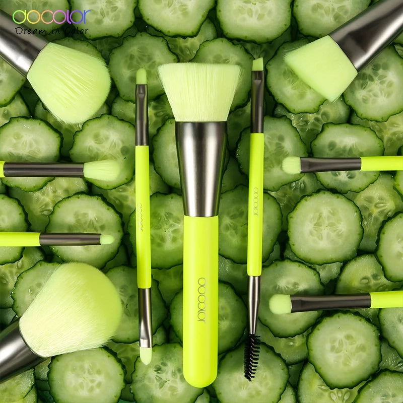 docolor-set-pro-brush-neon-10-pieces