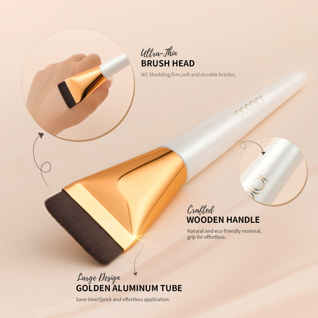 DOCOLOR - Ultrathin Foundation Brush Golden