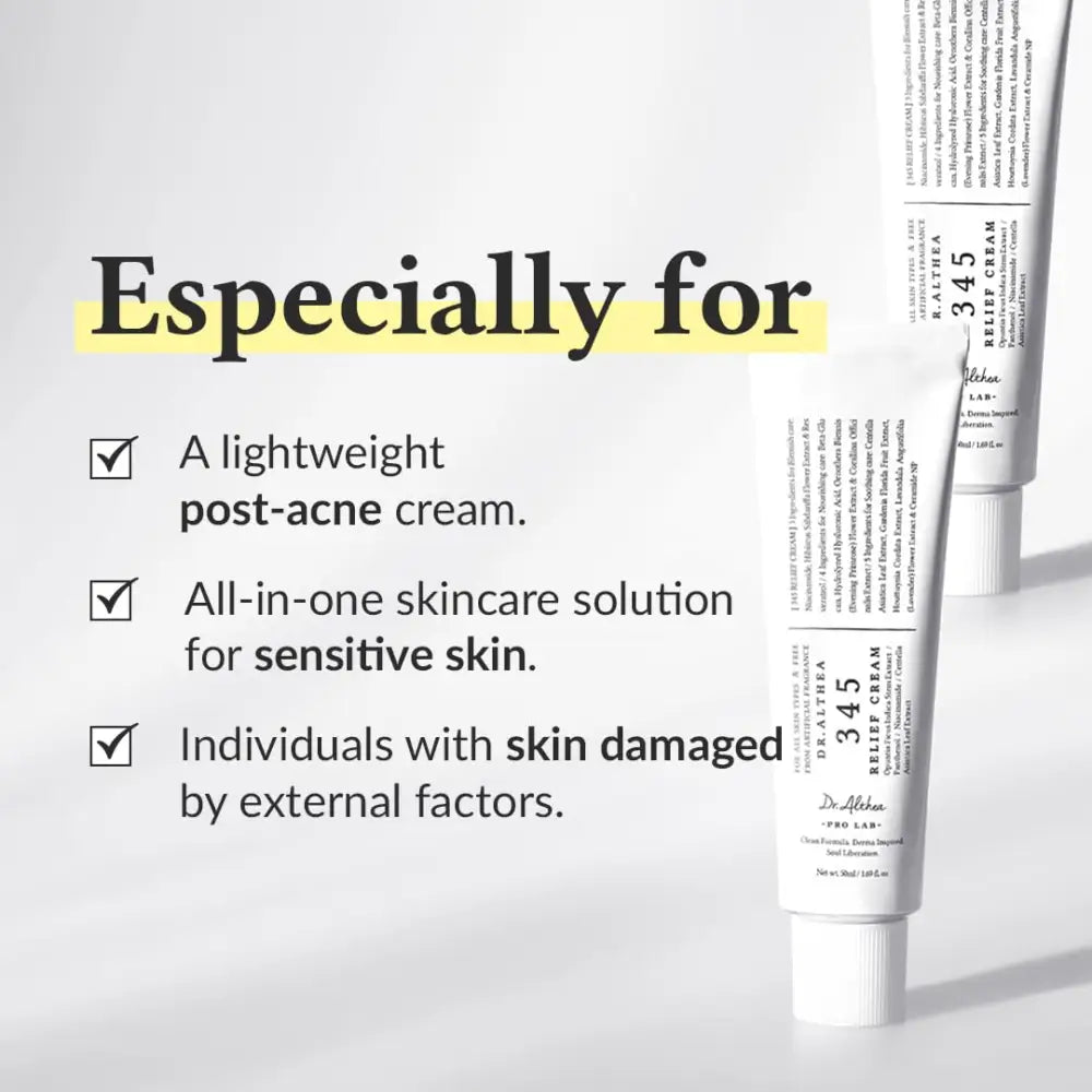 Dr ALTHEA 345 Relief Cream 50ml masques