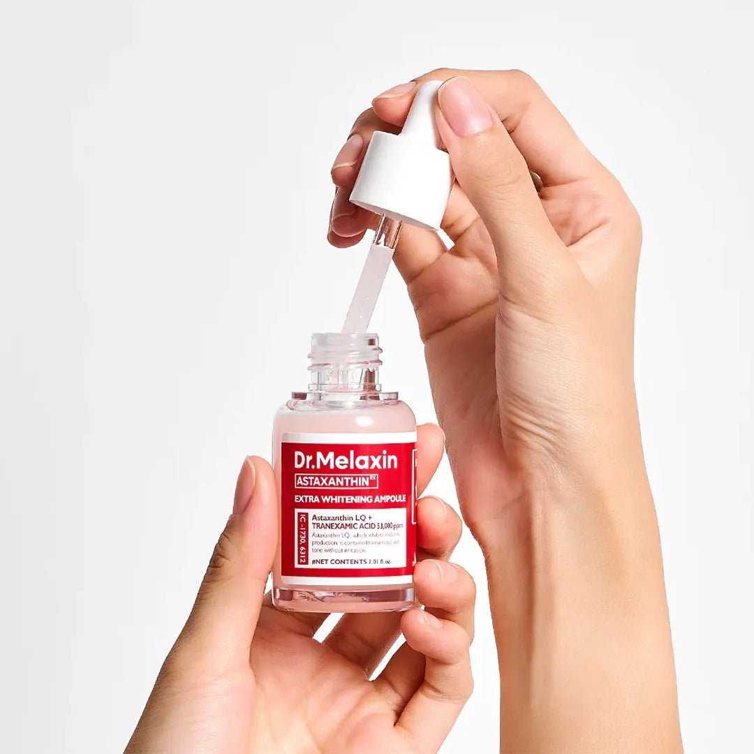 Dr MELAXIN - Astaxanthin Extra Whitening Ampoule – Whitening Astaxanthin Facial Serum - 30ml