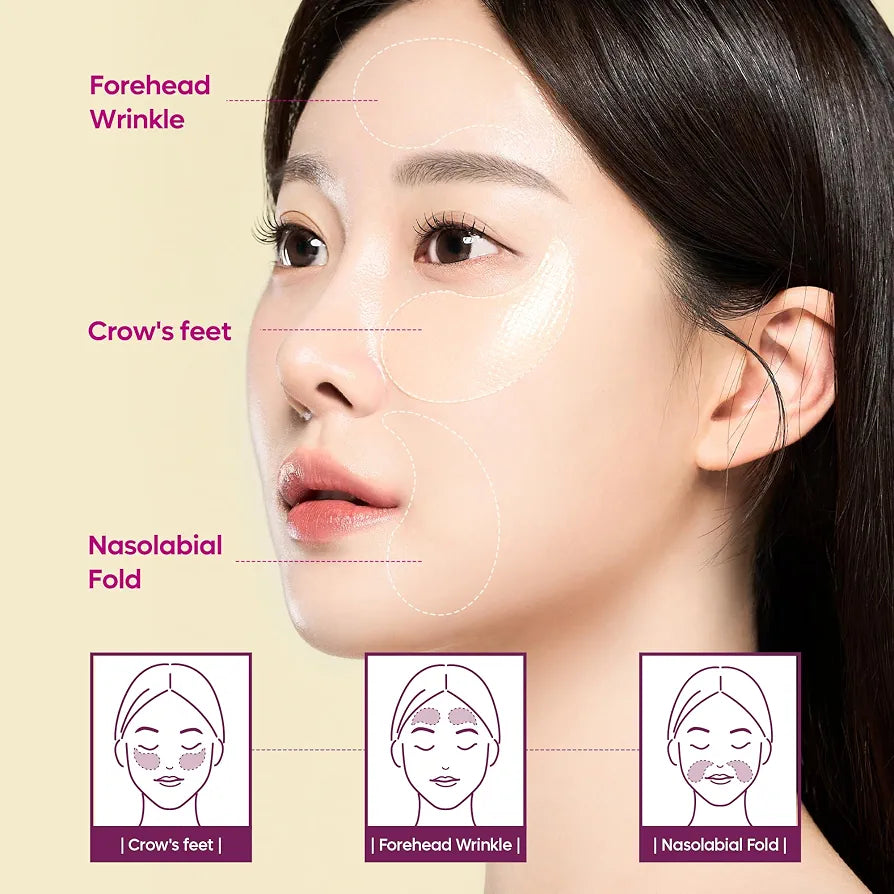 Dr MELAXIN - Cemenrete Calcium Volume Eye Patch - 60pcs
