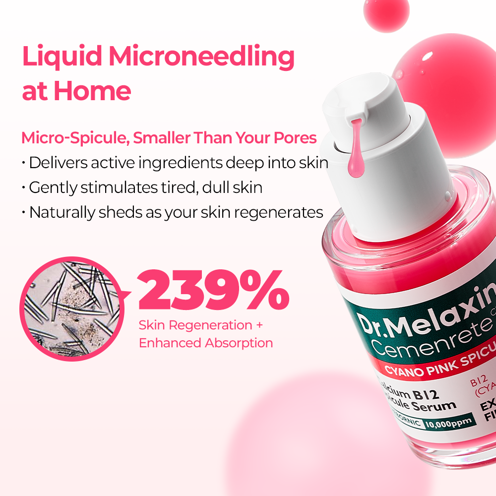 Dr MELAXIN - Cemenrete Cyano Pink Spicule Serum - 30ml