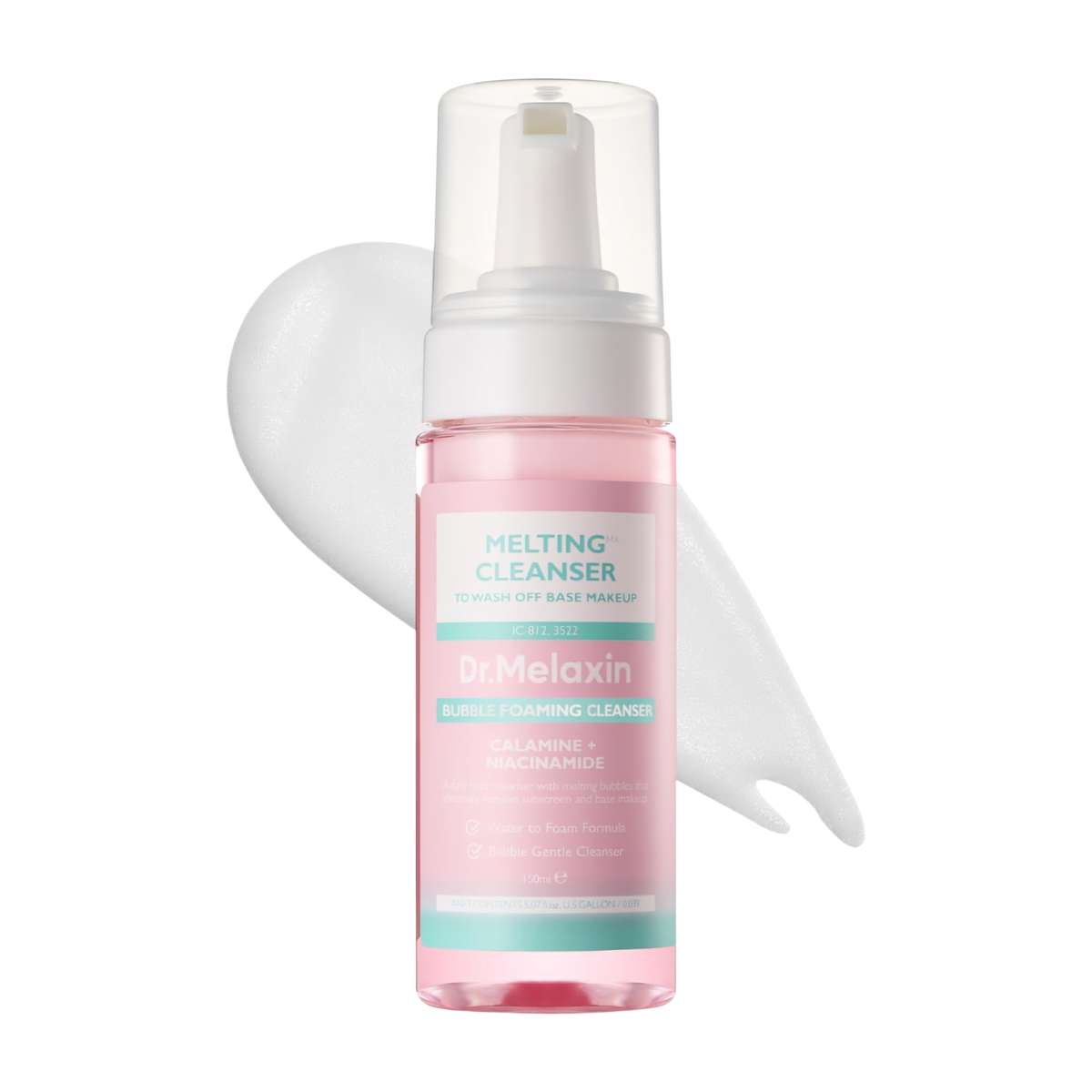Dr MELAXIN - Foaming Cleanser for Makeup and Impurities Removal – 150ml