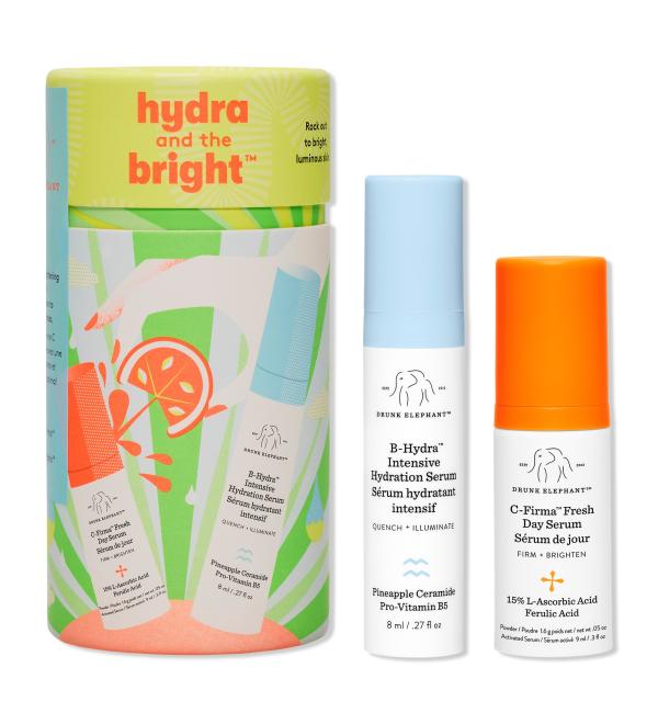 DRUNK ELEPHANT - Hydra and the Bright™ : ensemble duo de sérum B-Hydra et C-Firma