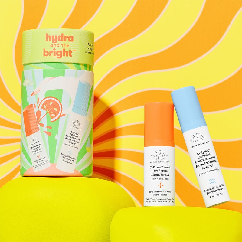 DRUNK ELEPHANT - Hydra and the Bright™ : ensemble duo de sérum B-Hydra et C-Firma