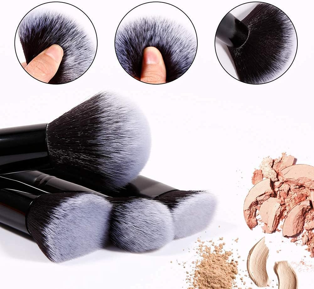 DUCARE - Set Makeup Brush Black (15 pièces)