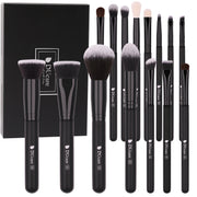 DUCARE - Set Makeup Brush Black (15 pièces)