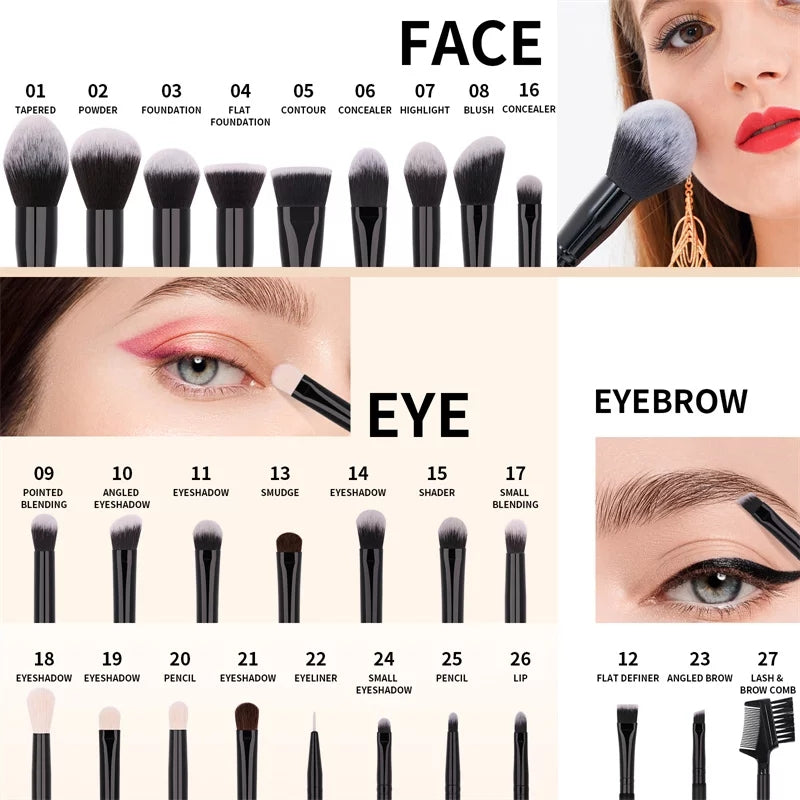 ducare-set-pro-brush-black-makeup-artiste-27-pieces