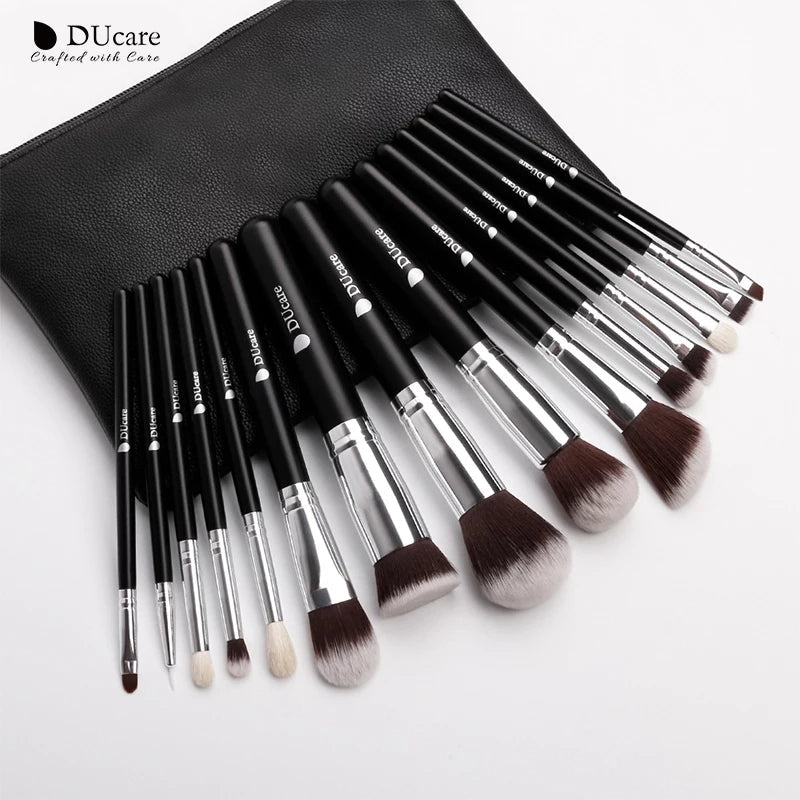 ducare-set-pro-brush-metalisees-noir15-pieces