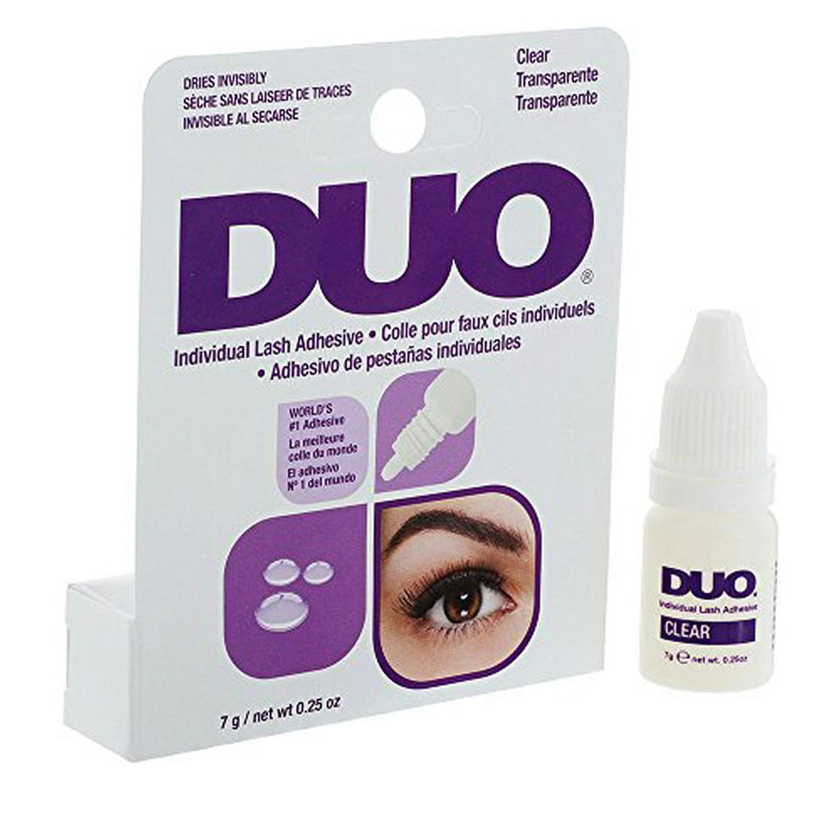 DUO - Colle pour Faux Cils Individuels Quick-Set - Transparente