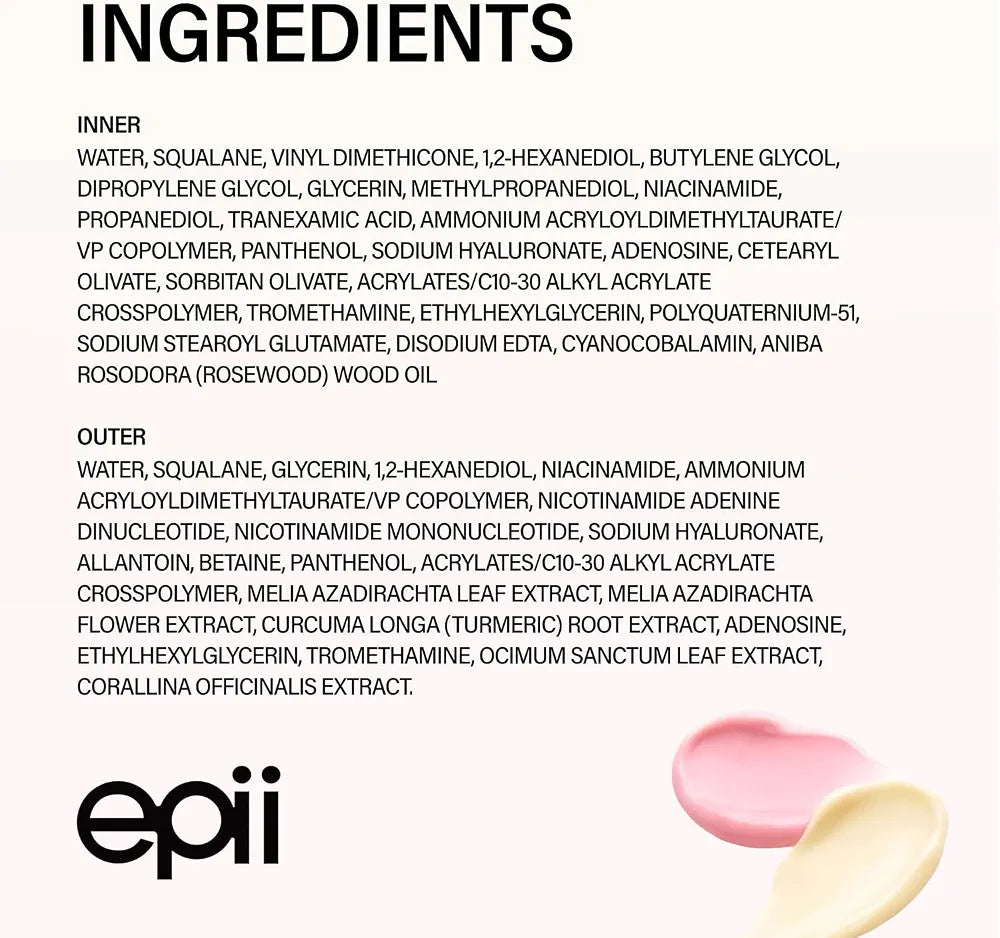 EPII - Double Up Cream NAD+ NMN TXA - 50ml