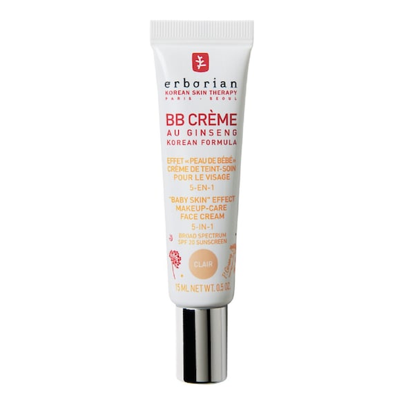 ERBORIAN - BB Crème Au Ginseng Crème Teintée Soin - réf Clair 15ml