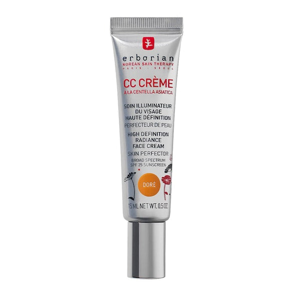 ERBORIAN - CC Crème À La Centella Asiatica - Doré 15ml