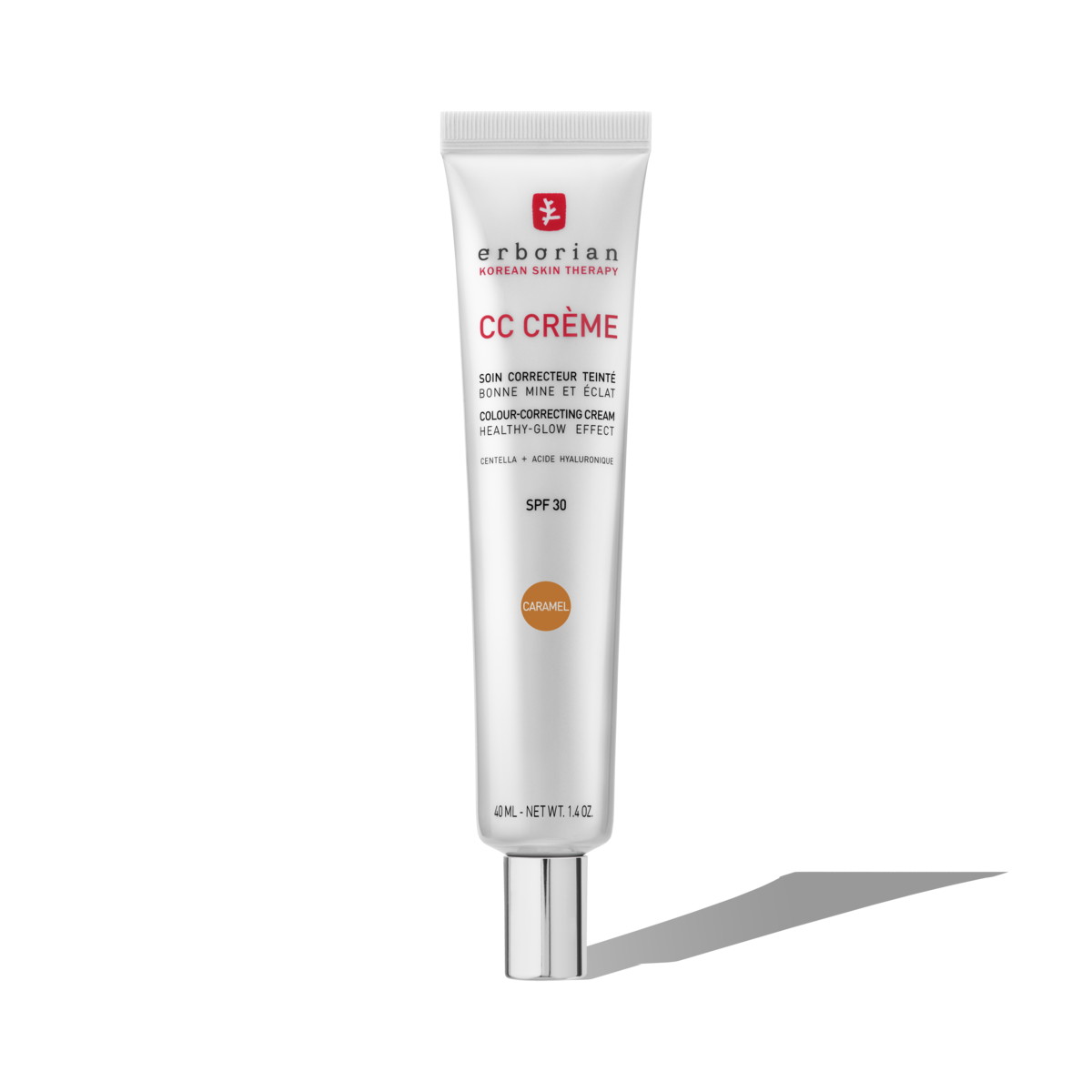 ERBORIAN - CC Crème À La Centella Asiatica- Ref Caramel 40ml