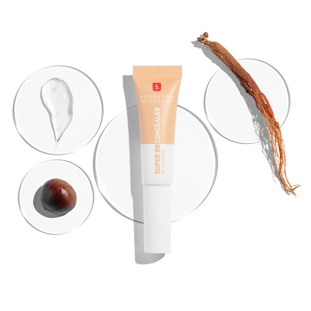 ERBORIAN -Super BB Concealer – Anticernes haute couvrance + soin efficace- Ref : Nude