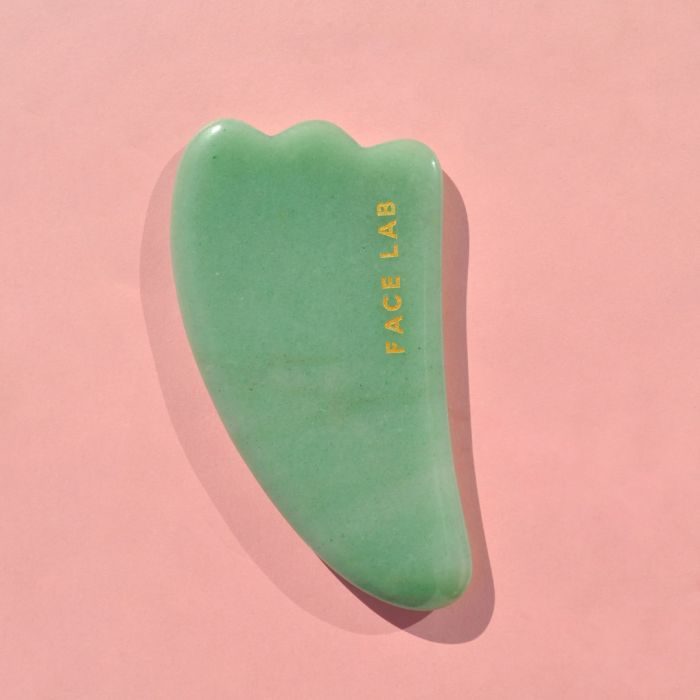 FACELAB - Feather Gua Sha Green Aventurine