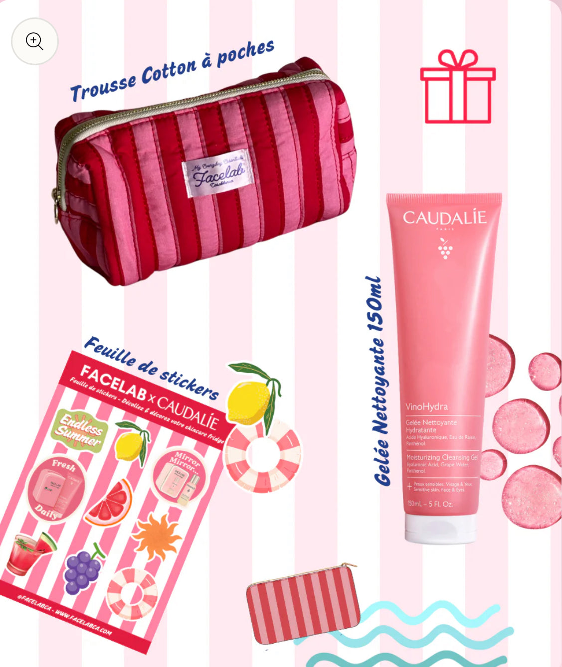 FACELAB - Skincare Fridge Baby Blue - 4L