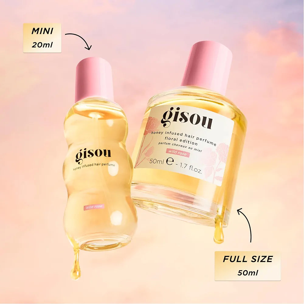 GISOU - Honey Infused Hair Perfume Édition florale - réf Wild Rose 50ml