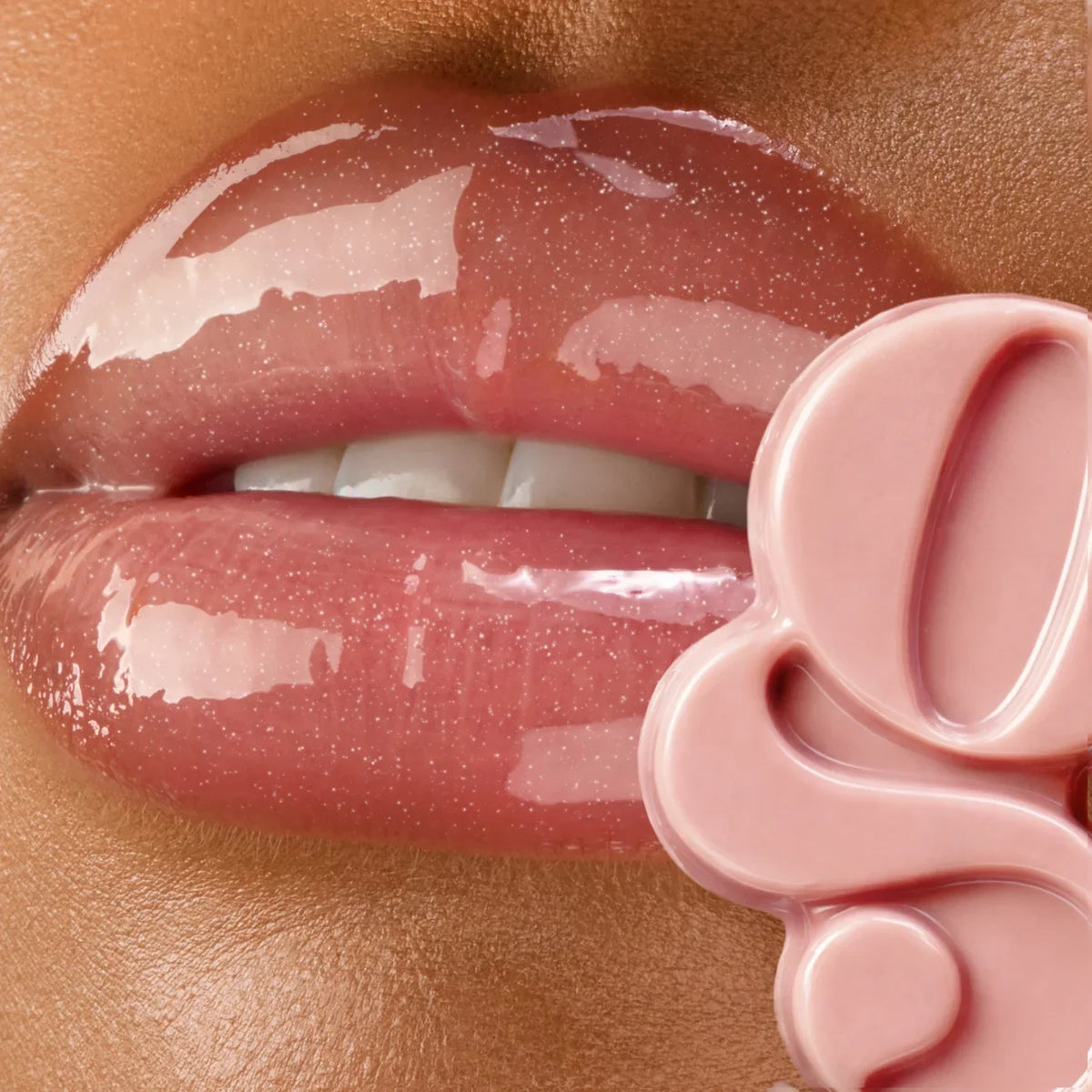 GISOU - Honey Infused Lip Oil - réf Pink Praline
