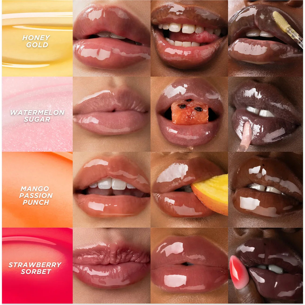 Gisou - Honey Infused Lip Oil - réf Rasberry Swirl