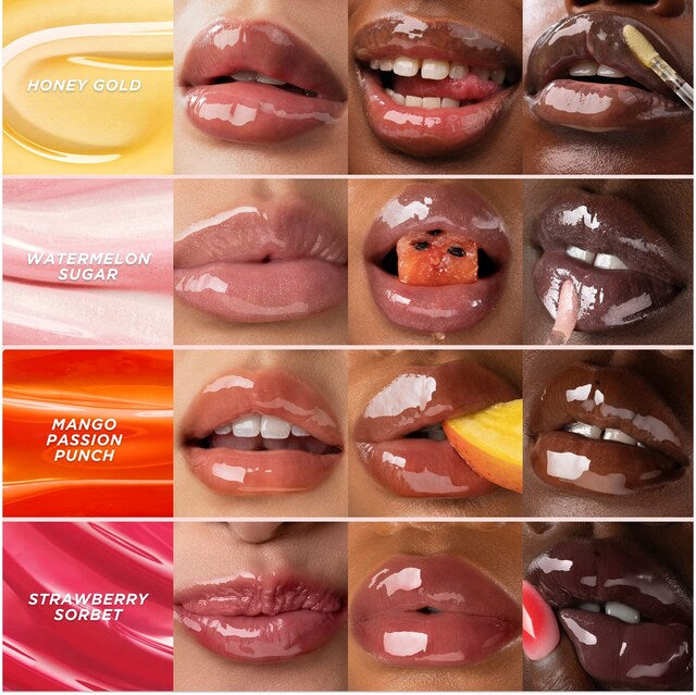 Gisou - Honey Infused Lip Oil - réf Strawberry Sorbet