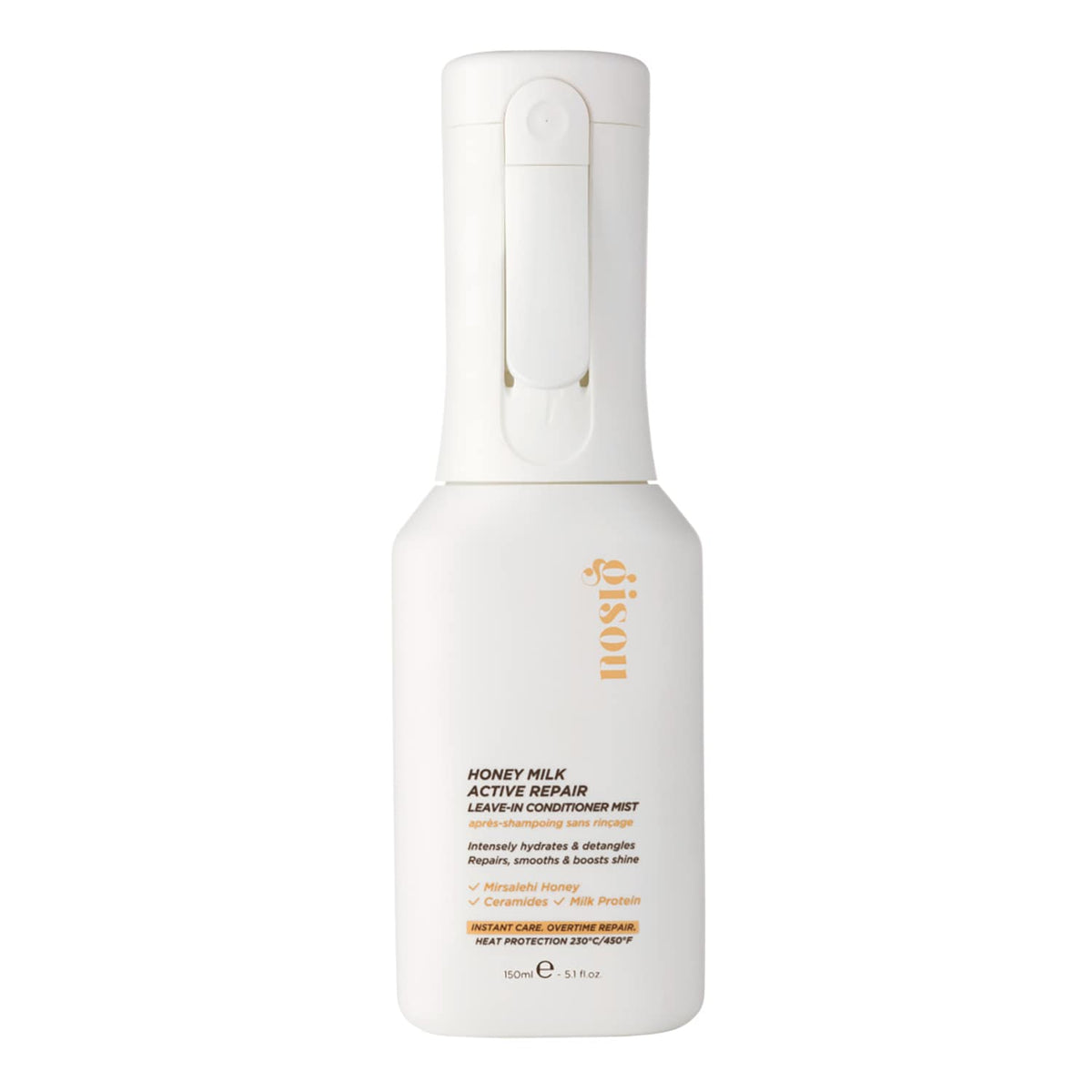 Gisou - Honey Milk Active Repair - Brume après-shampoing sans rinçage réparatrice
