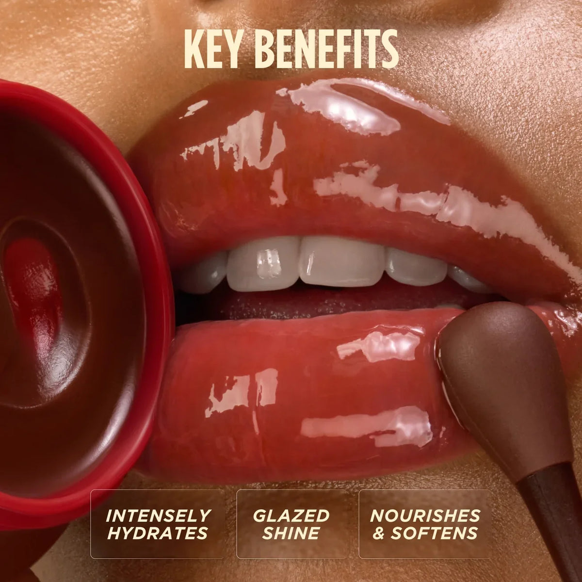 GISOU - Lip Mask - réf Cherry Chocolate - 15g