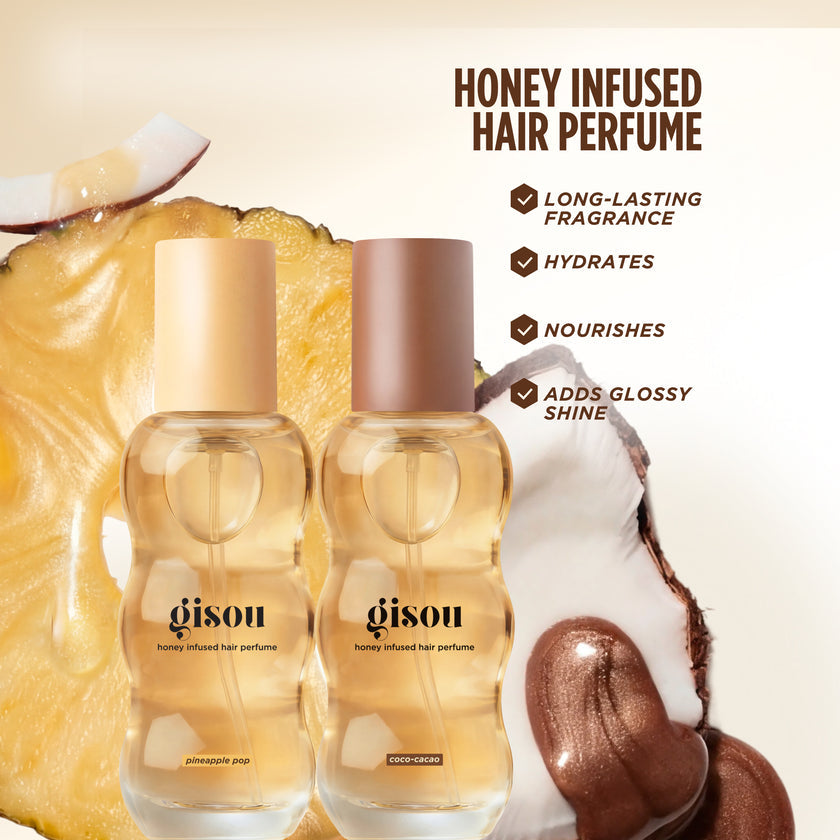 GISOU - MINI Honey Infused Hair Perfume Floral Edition - réf Coco Cacao 15ml