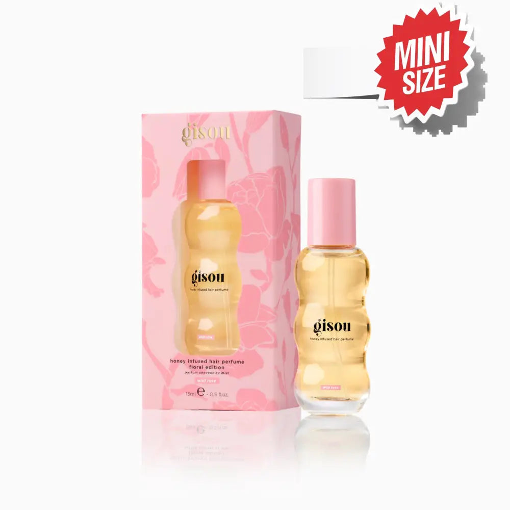 GISOU - MINI Honey Infused Hair Perfume Floral Edition - réf Wild Rose 15ml