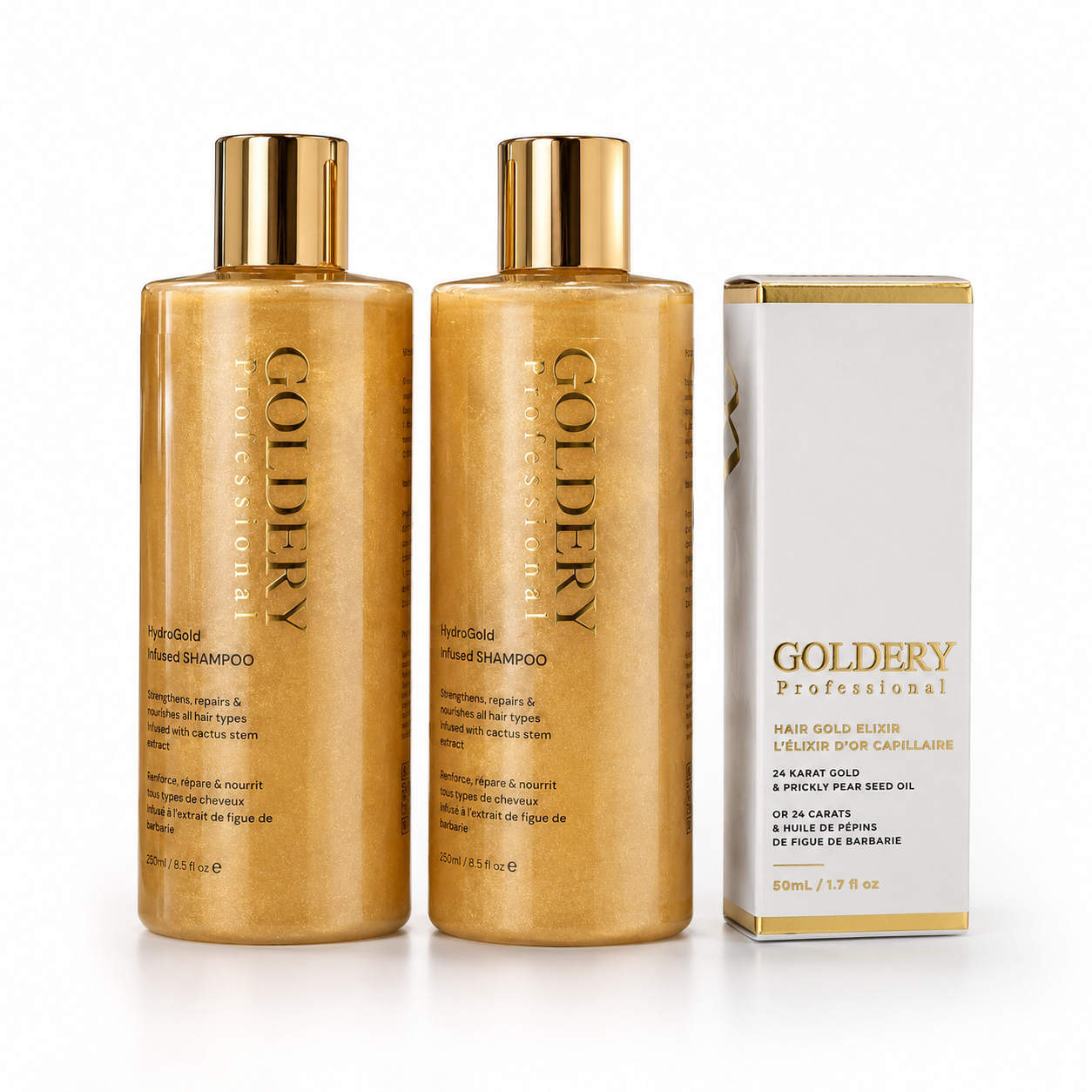 Goldery - KIT GOLDERY PROFESSIONAL - HAIR REPAIR TREATMENT KIT