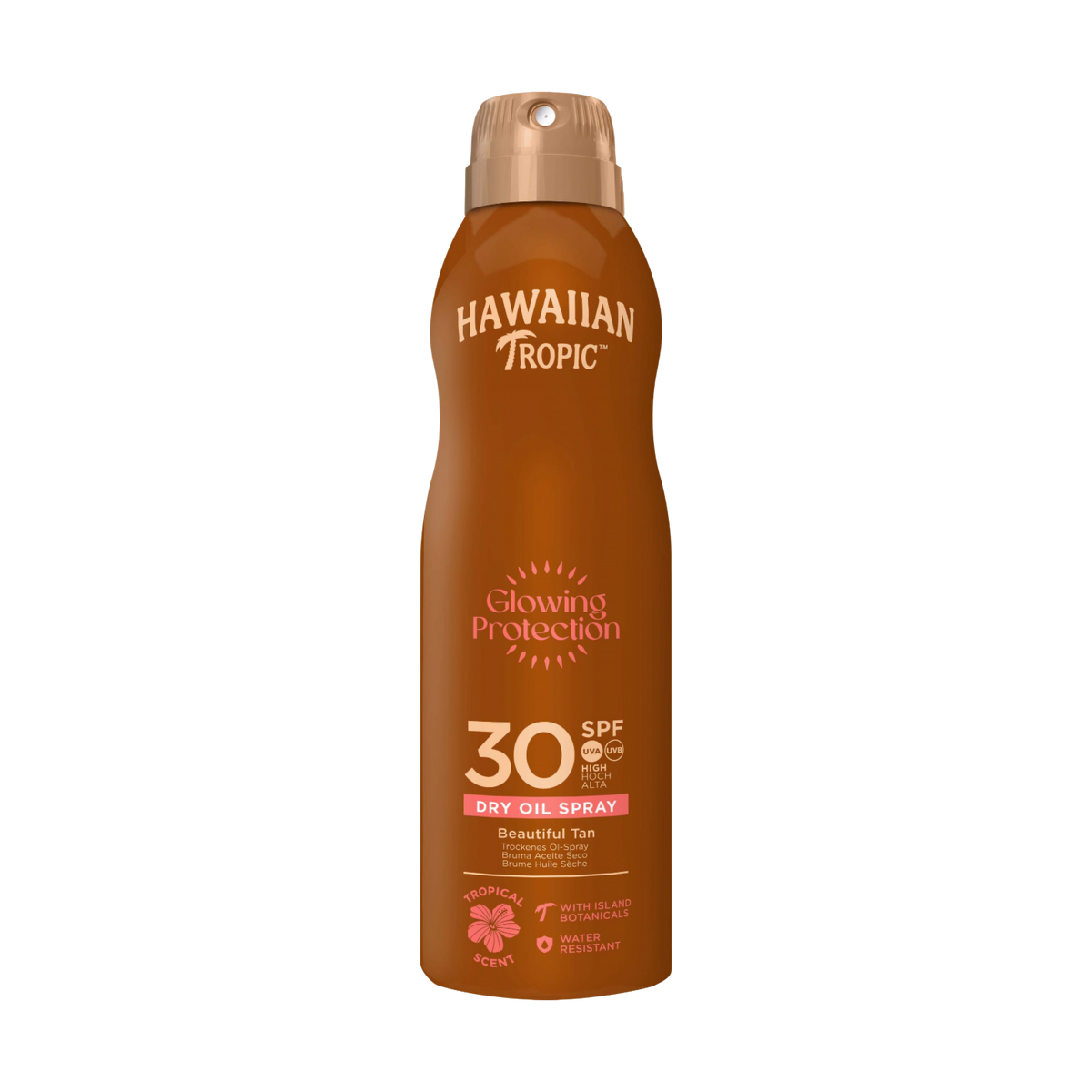 HAWAIIAN TROPIC - Brume Protective Dry Oil SPF 30 Coconut & Mango - 180ml