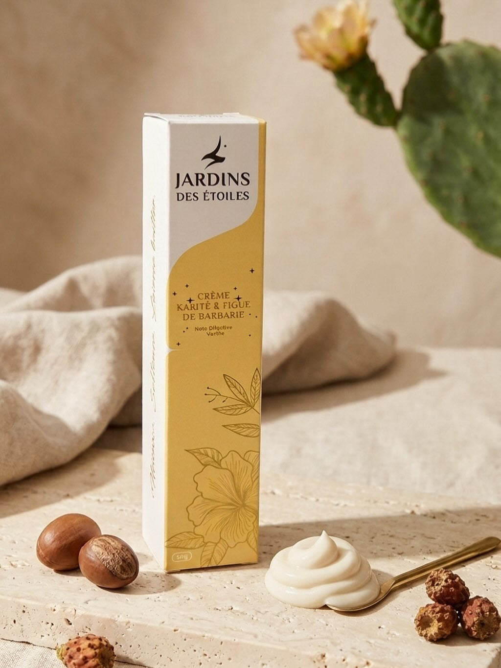 Horra -Crème Karité Figue de barbarie Vanille - Corps - 200g
