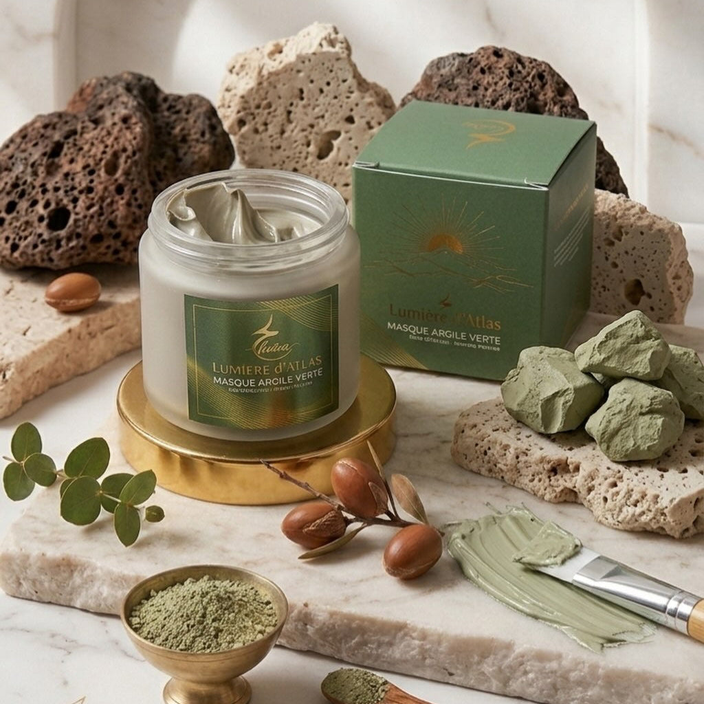 HORRA - Masque Argile Verte Menthe Poivrée - Visage & Corps