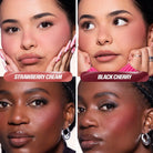 HUDA BEAUTY Baby Blush Duo Coffret blush 2 Mini Strawberry Cream + Black Cherry