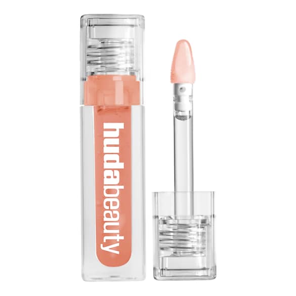 HUDA BEAUTY - Faux Filler Ultra-Hydrating Tinted Jelly Lip Oil - réf Juicy Peach