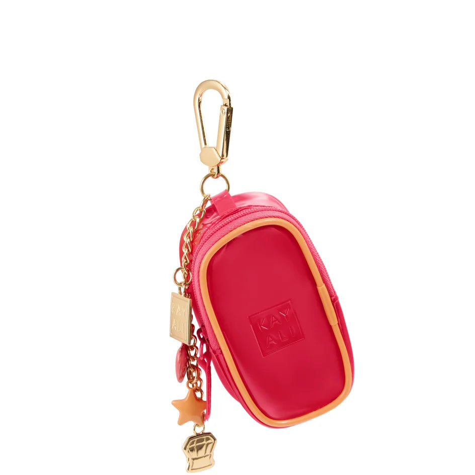 HUDA BEAUTY - KAYALI Mini Fragrance Pouch Key Chain + 2 Rings
