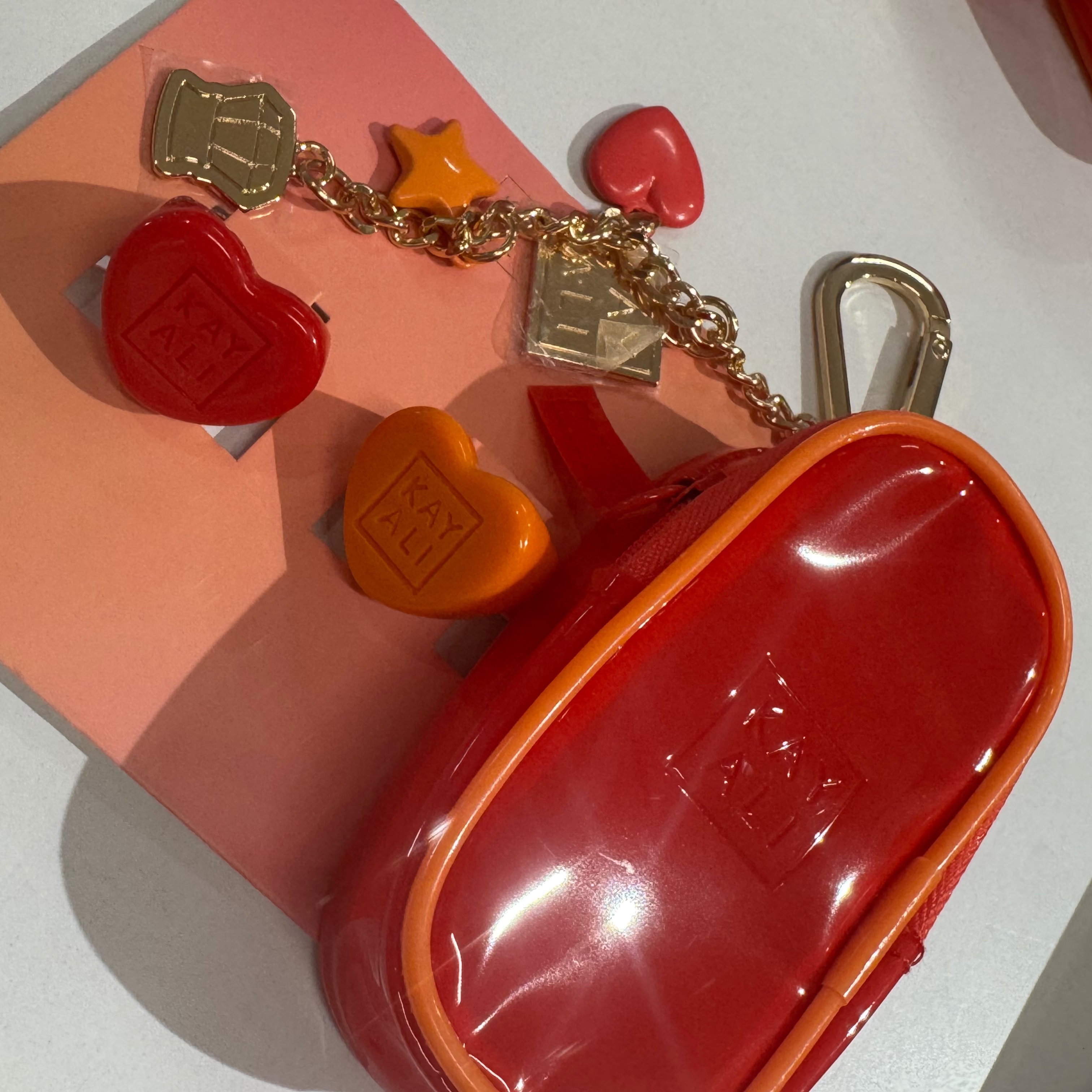 KAYALI - Mini Fragrance Pouch Key Chain + 2 Rings