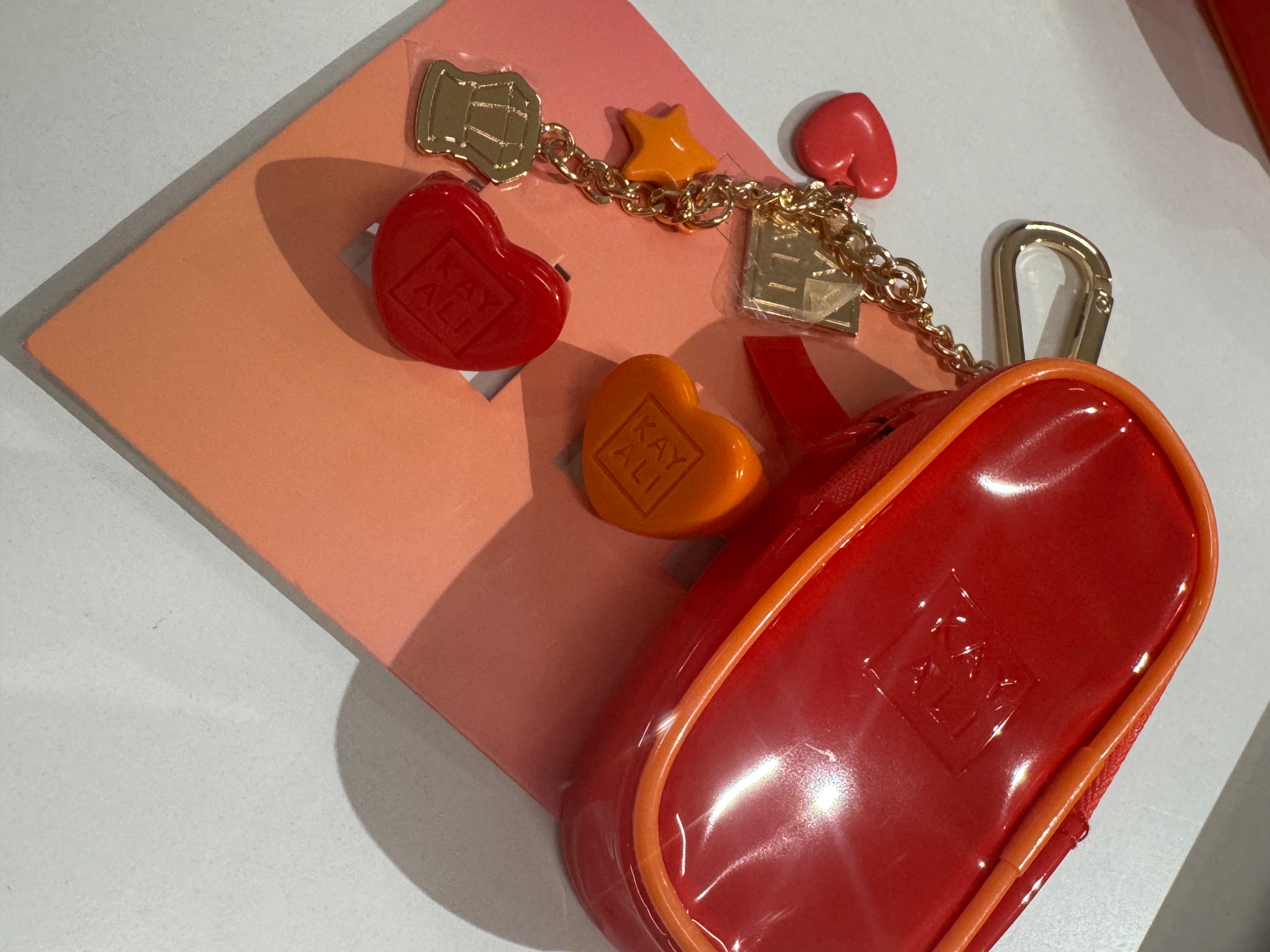HUDA BEAUTY - KAYALI Mini Fragrance Pouch Key Chain + 2 Rings