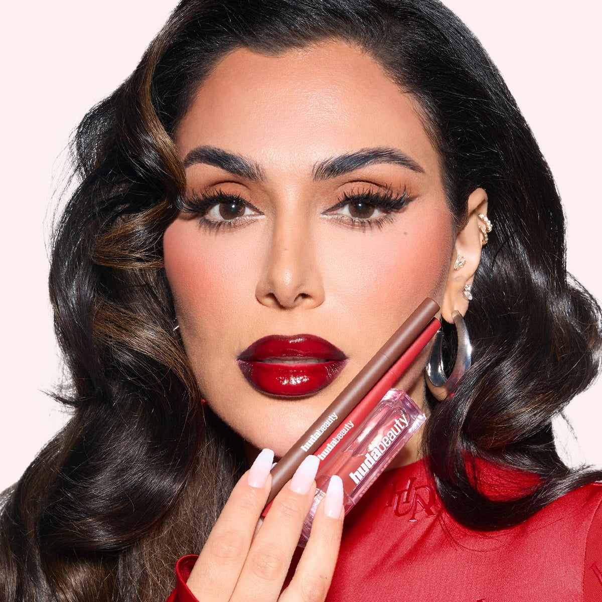 HUDA BEAUTY - Lip Contour Lip Stain - réf Mocha mauve (1 ml)
