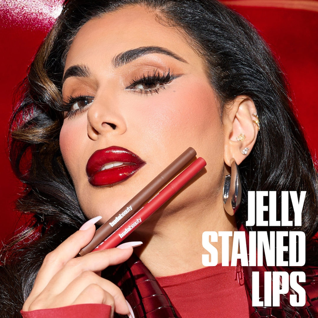 HUDA BEAUTY - Lip Contour Lip Stain - réf Rich Brown