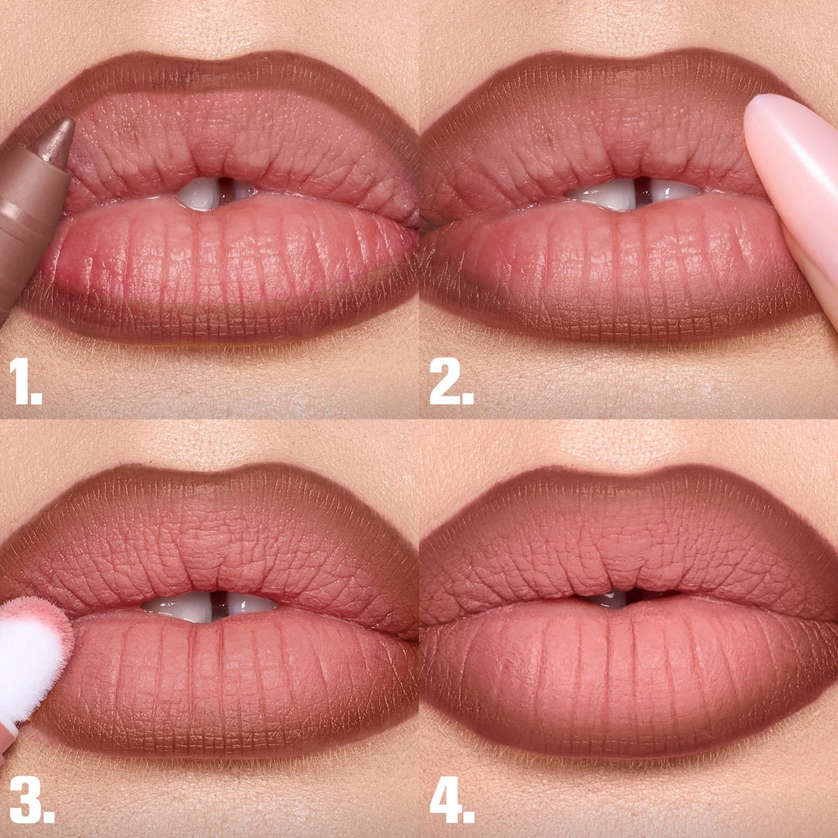 HUDA BEAUTY - Liquid Matte Mousse - Warm Brown (7,5 ml)